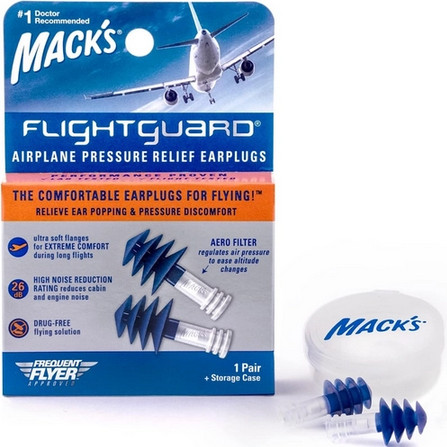 Macks Flight Guard - Protetor para viagens de avião (Protetores Auriculares)
