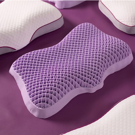 Travesseiro Cervical - I wanna sleep - Airgelly 2.0® - 100% lavável, respirável, antialérgico e confortável - Alivia os pontos de pressão (Travesseiros)